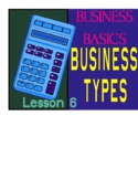 BUSINESS OWNERSHIP TYPES - Old School Business Basics Work