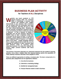"BUSINESS PLAN ACTIVITY for Teachers of ALL Disciplines"