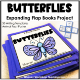 BUTTERFLY Research Writing Flap Book with 30 Differentiate