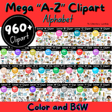 Preview of BUY "A-Z" Clipart Mega Bundle: TPT Seller Kit (Personal & Commercial Use)