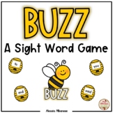 BUZZ! {A Sight Word Game}