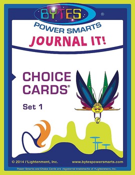 Preview of Multiple Intelligences:  JOURNAL IT! CHOICE CARDS® - SET 1