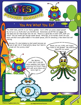 Preview of Multiple Intelligences:  Story #9 - You Are What You Eat