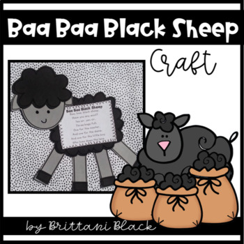 Preview of Baa Baa Black Sheep Craft