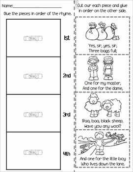 Baa Baa Black Sheep - Literacy & Math for Early Learners by Wise Little