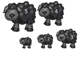 Baa Baa Black Sheep themed Size Sequence preschool educati