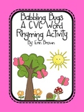 Babbling Bugs - A CVC Rhyming Match Activity