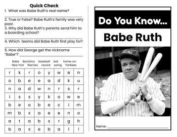 Babe Ruth - Trivia, Family, Bio
