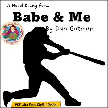 Preview of Babe and Me, by Dan Gutman: A PDF & EASEL Novel Study