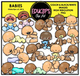 Babies Clip Art Bundle {Educlips Clipart}