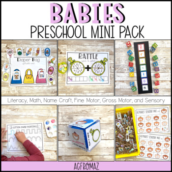 Preview of Babies Mini Preschool Pack