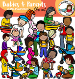 Babies & Parents clip art