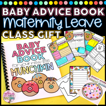 Preview of Baby Advice Book | Maternity Leave Class Gift