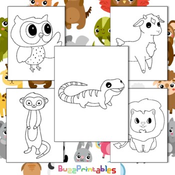 How to Draw Cute Stuff and Animals Coloring Book for Kids: Easy