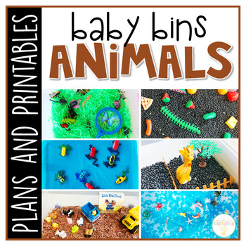 Preview of Baby Bins: Animals {Plans and Printables}