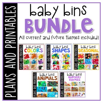 Baby Bins: Early Learning Curriculum {Plans and Printables} BUNDLE