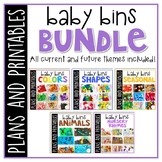 Baby Bins: Early Learning Curriculum {Plans and Printables