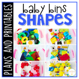 Baby Bins: Shapes {Plans and Printables}