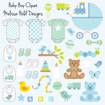 Preview of Baby Boy Clipart