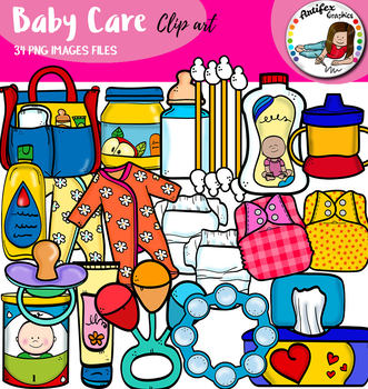 Preview of Baby Care clip art