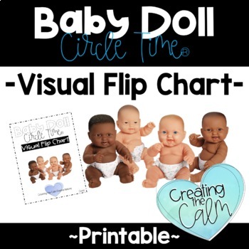 Preview of Baby Doll Circle Time® Visual Flip Chart