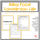 Baby Food Comparison Lab