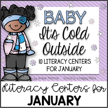 Preview of Baby It's Cold Outside {10 Literacy Centers for January}