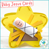 Baby Jesus Christmas Cards - Christmas Craft - Religious C