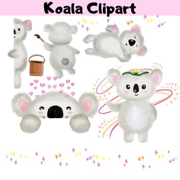 Preview of Baby Koala Clipart