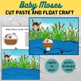 Baby Moses Craft, Nile River, Bible Activity, Sunday Schoo