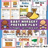 Baby Nursery Pretend Play Printables