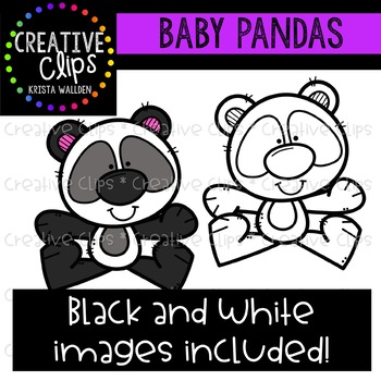 Baby Panda Clipart Creative Clips Clipart By Krista Wallden Creative Clips