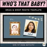 Baby Pics Guessing Game Presentation Template for Graduati