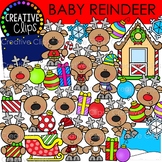 Baby Reindeer Clipart - Christmas Clipart