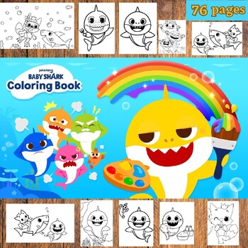 Pinkfong Baby Shark Coloring Book - Microsoft Apps