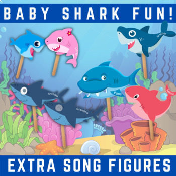 Baby Shark Ocean Theme Craft Song Puppets