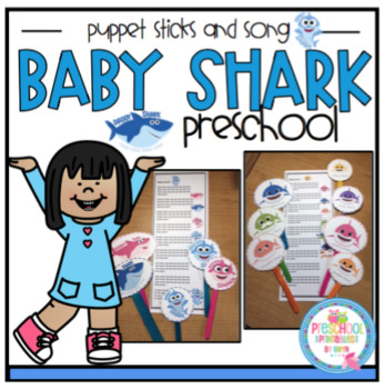 Preview of Baby Shark Puppet Sticks and More