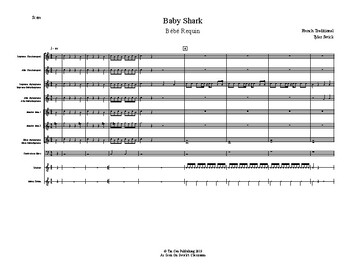 Preview of Baby Shark Sheet Music - Orff Xylophone, Jumbie Jam and Percussion