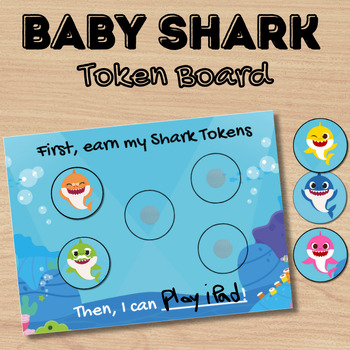 Preview of Baby Shark Token Board