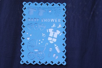 Download Baby Shower Card Cricut