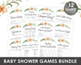 Baby Shower Printable Games