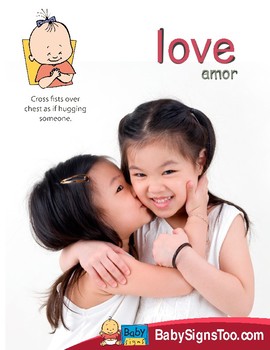 Preview of Baby Signs® Feelings Signs Poster Pack