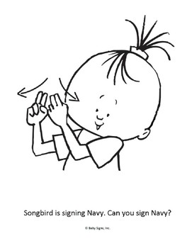 Baby Signs Printable Coloring Pages Military Branches