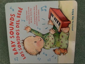 Preview of Baby Sounds - Bilingual Adapted Board Book