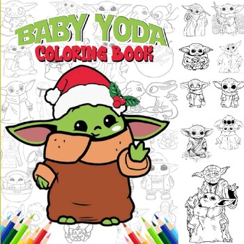 Baby Yoda Characters Coloring Pages! - Fun Cartoon Characters