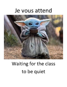 Baby Yoda Memes in French and English! by Super 5ieme