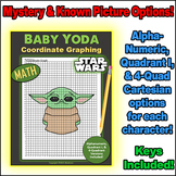 Baby Yoda (Star Wars Grogu) Mystery Picture Coordinate Gra