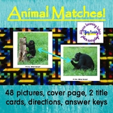 Baby and Parent Animal Match Game