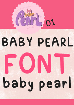 Preview of Baby pearl FONTS : 01