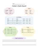 Baby's Daily Communication/Report